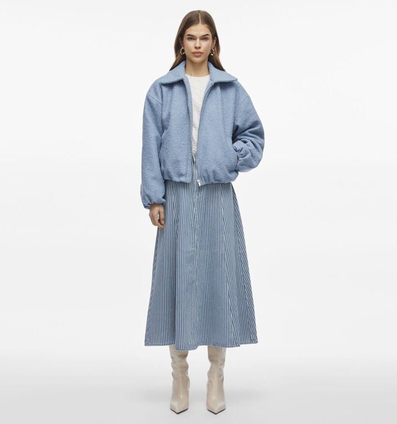 Vila Jadas Blauwe Bomber jas voor dames (354080)