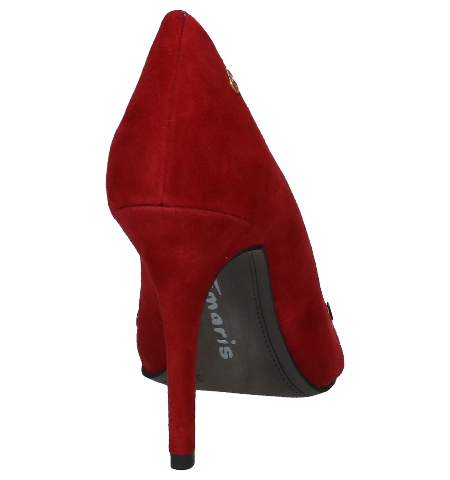 Rode Pumps High Heels Tamaris Dames Pumps Online op TORFS.BE