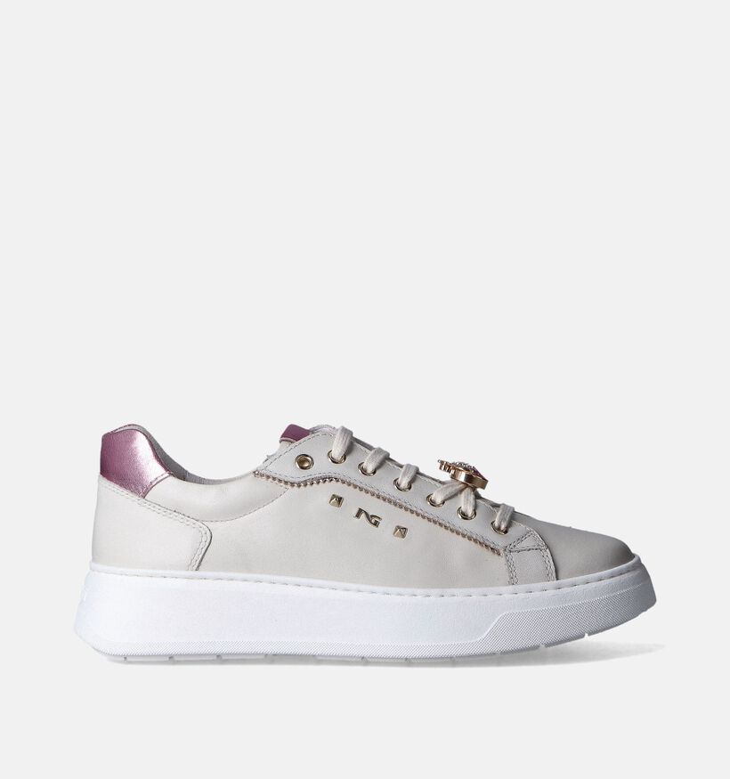 NeroGiardini Baskets habillées en Beige pour femmes (358345) - pour semelles orthopédiques