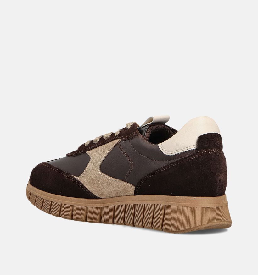 Tamaris Donkerbruine Sneakers voor dames (360602) - geschikt voor steunzolen