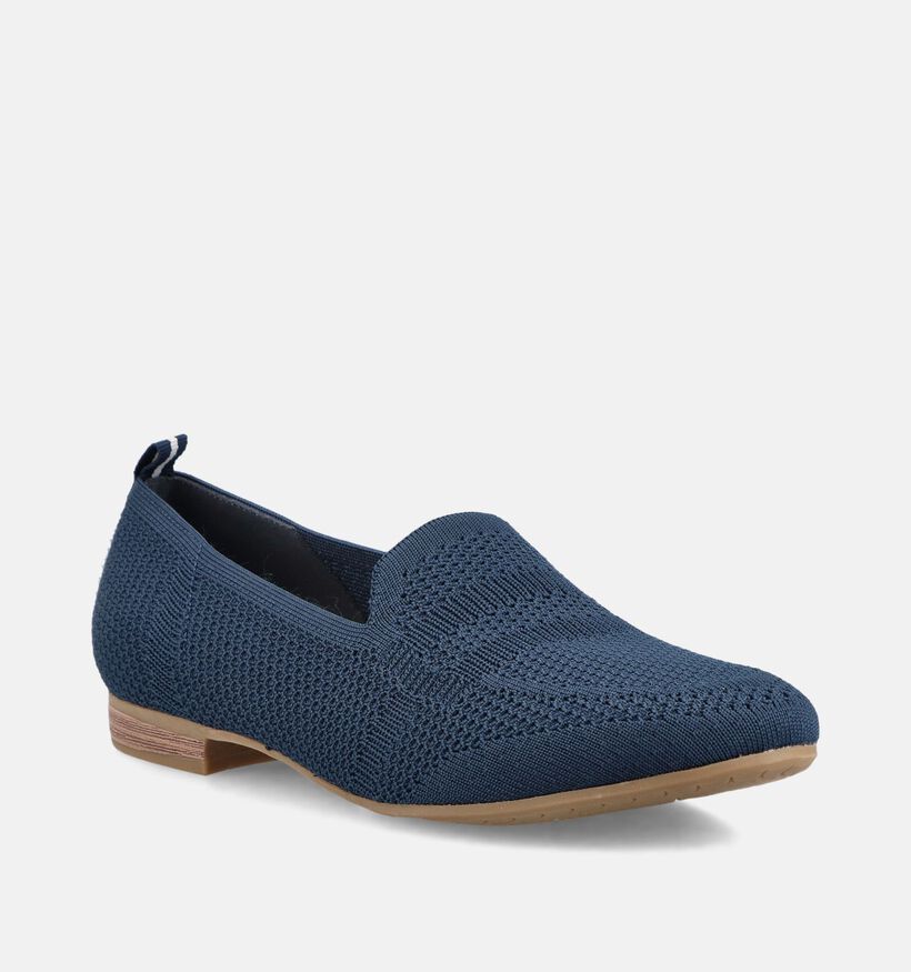 Jana Blauwe Loafers voor dames (368796)