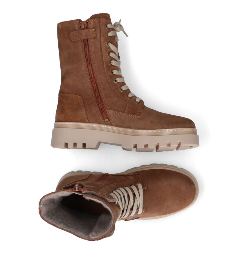 Bullboxer Cognac Boots voor meisjes (314966) - geschikt voor steunzolen