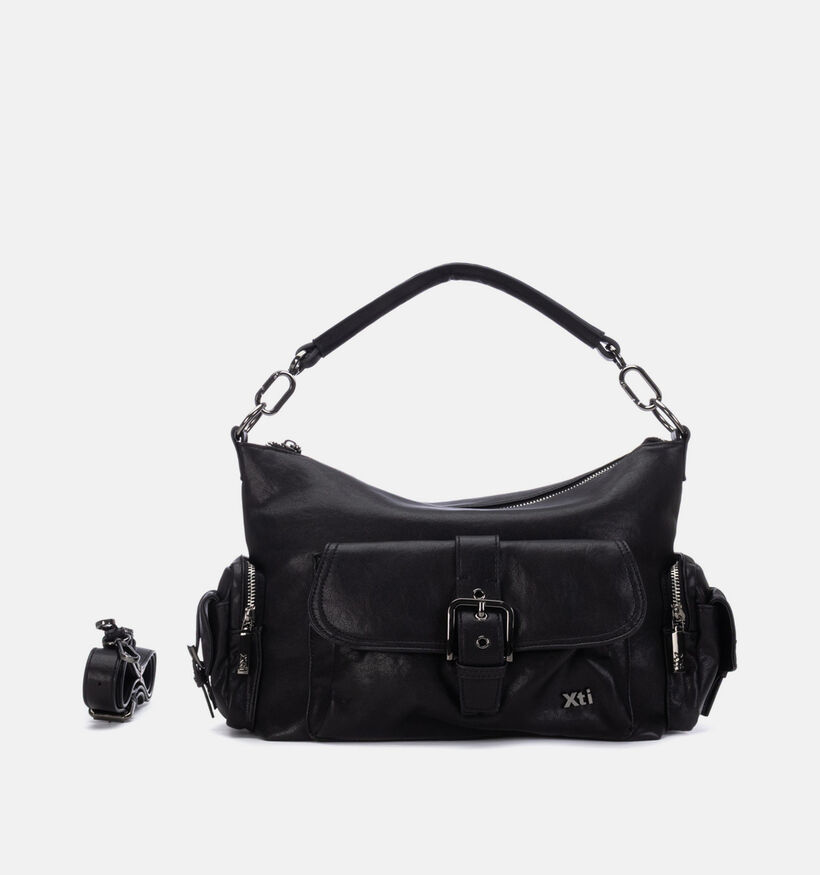 Xti Zwarte Schoudertas met Riem voor dames (380319)