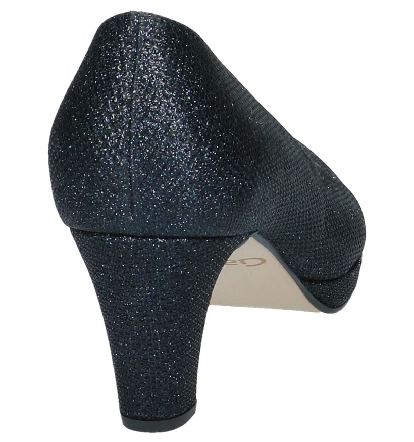 Gabor Soft & Smart Escarpins classique en Bleu foncé en cuir (231265)