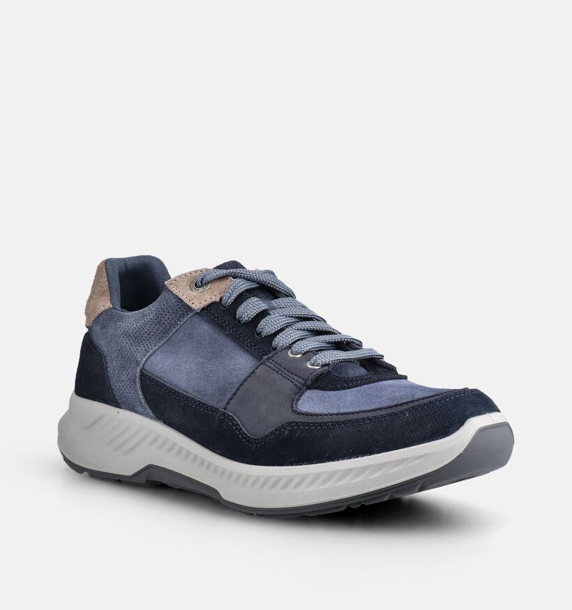 Xsensible Hudson Donkerblauwe Sneakers voor heren (381827) - geschikt voor steunzolen