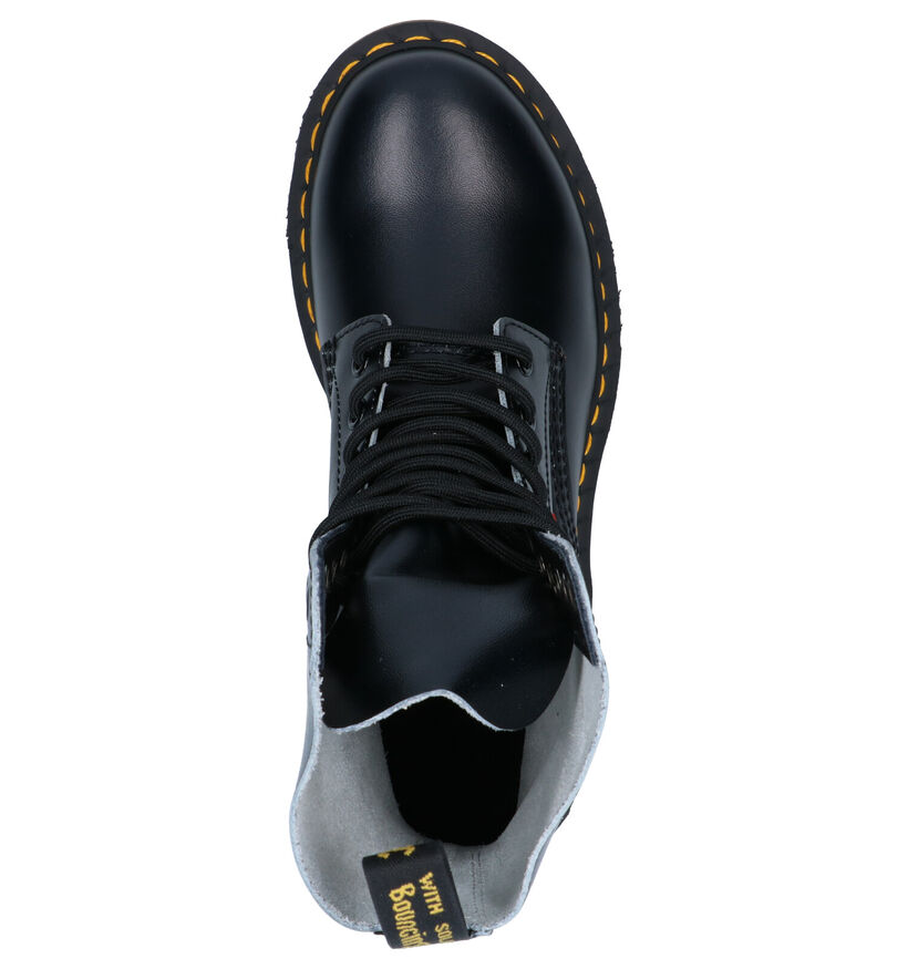 Dr. Martens 1490 WB Bottines en Noir en cuir (253433)