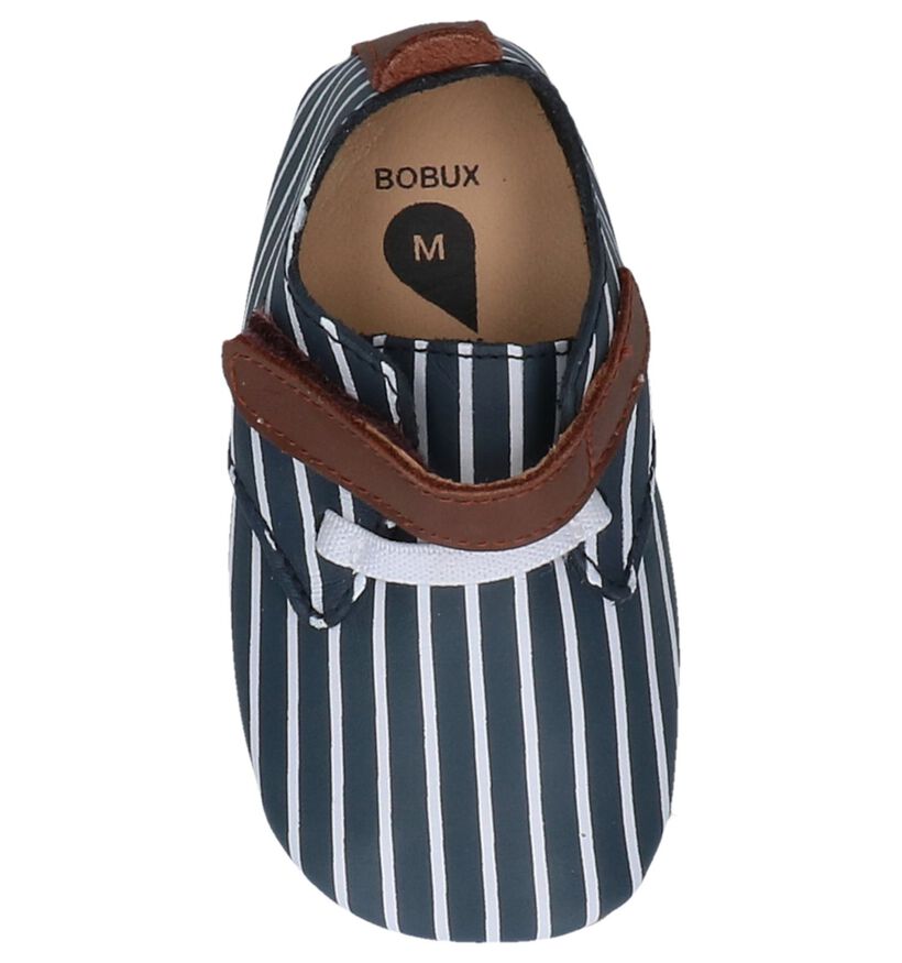 Bobux Chaussons bébé en Bleu foncé en cuir (251644)