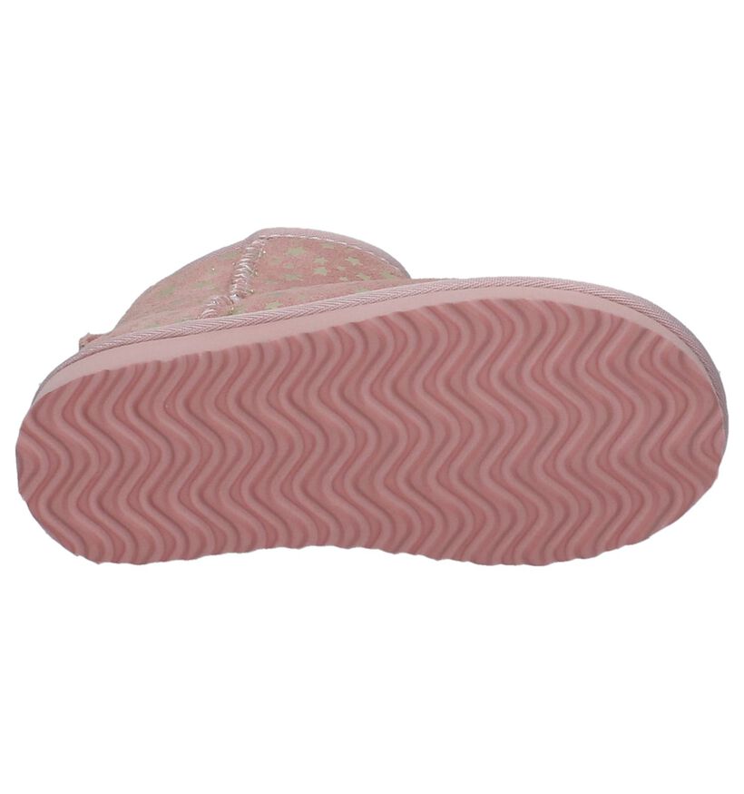 K3 Bottes basses en Rose clair en nubuck (225824)