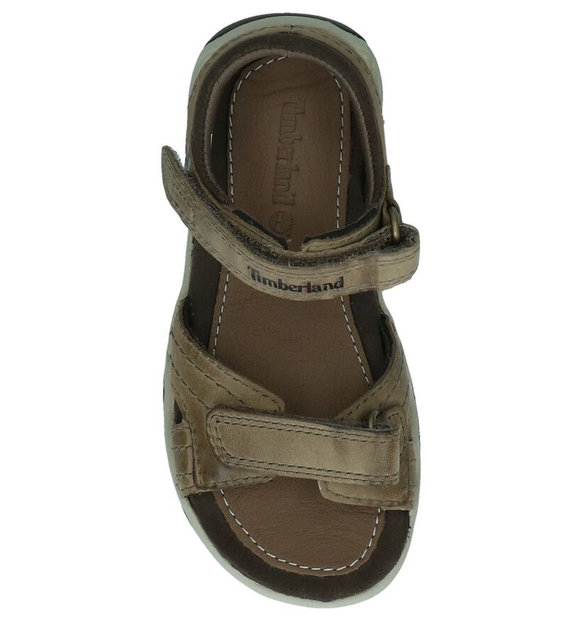 Timberland Oak Bluff Sandales en Bleu en cuir (267270)
