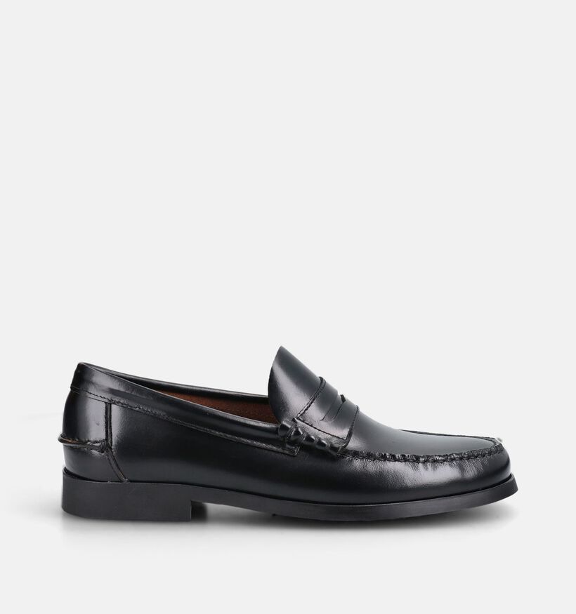 Via Borgo Loafers en Noir pour hommes (383003)