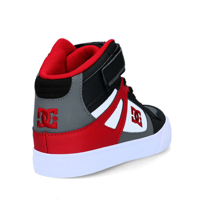DC Shoes Pure High Top Baskets de skate en Noir pour garçons (334932)