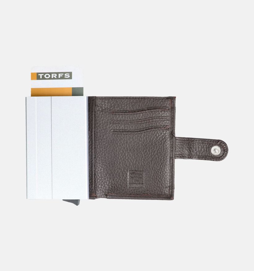 Crinkles Ritsportemonnees Bruin voor dames (373862)