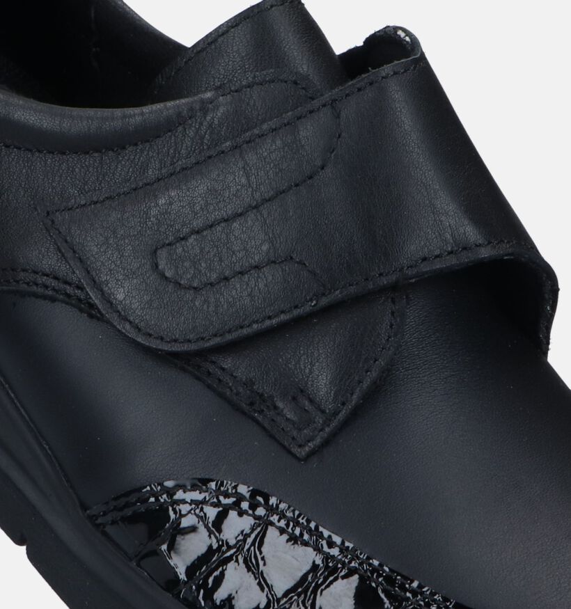 Solemade Luna 54 Chaussures à velcro en Noir pour femmes (331802) - pour semelles orthopédiques