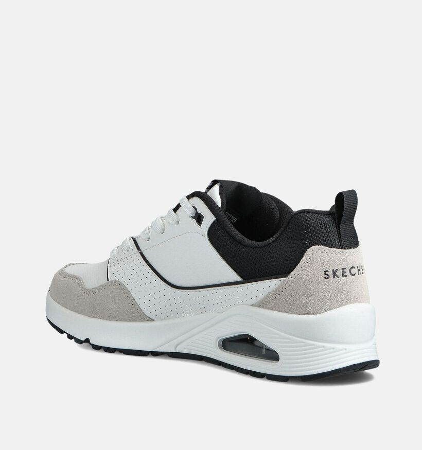 Skechers Baskets basses en Blanc pour hommes (359752)