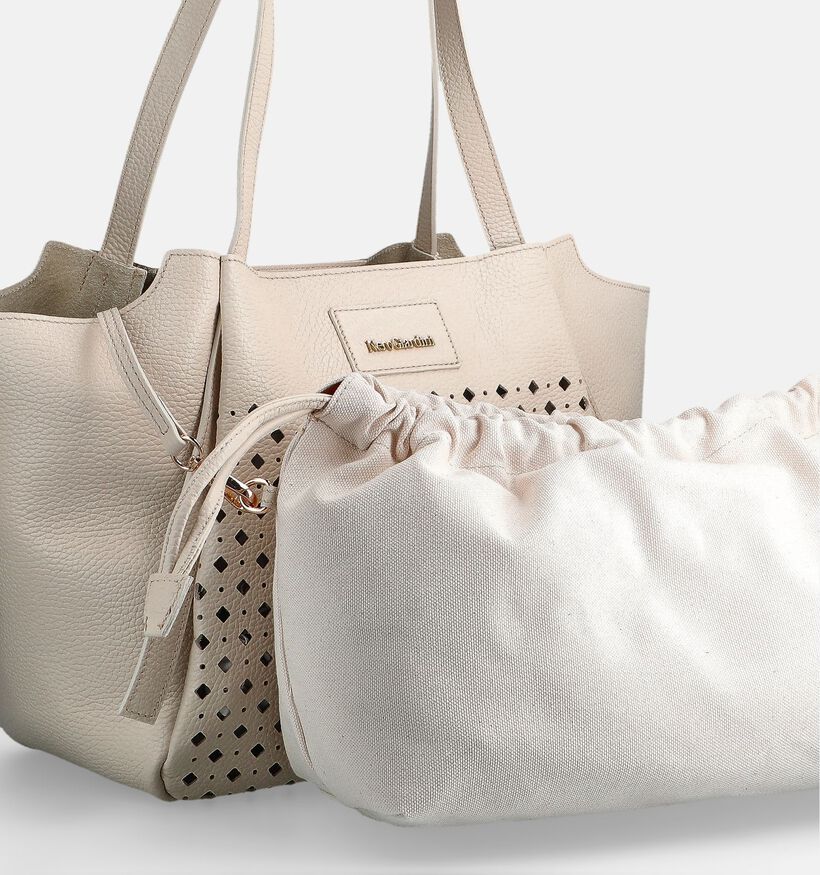 NeroGiardini Cabas en Ecru pour femmes (370623)
