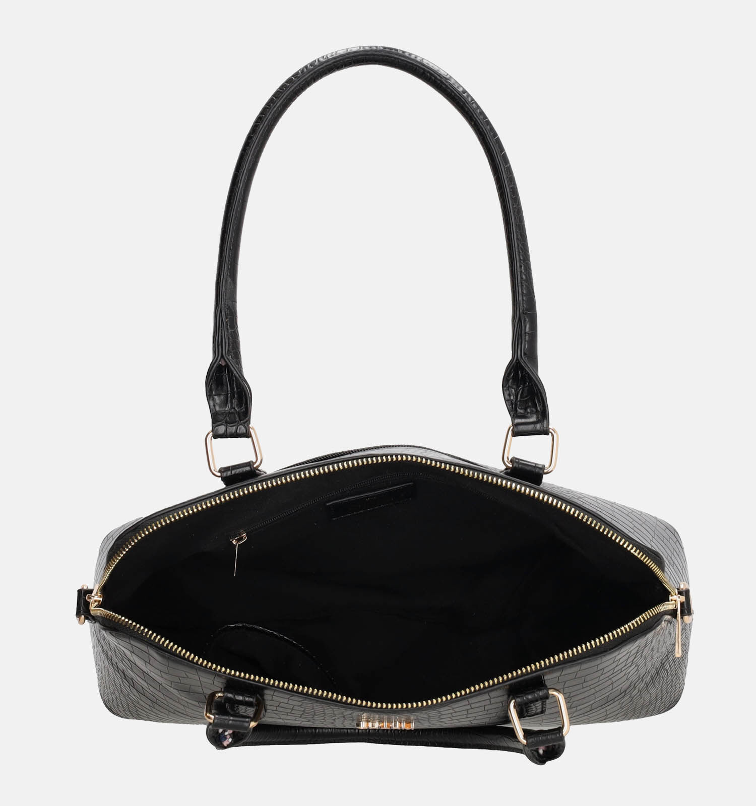 Charm Midwood Zwarte Handtas Met Riem Dames Handtassen Online