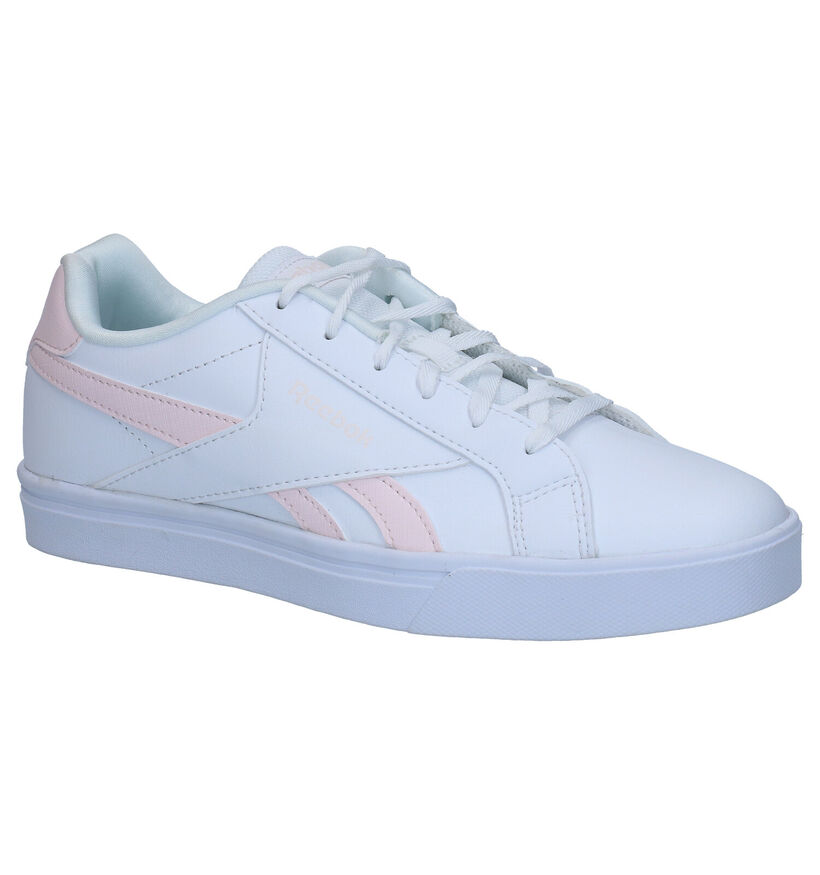 Reebok Royal Comple Baskets en Blanc en cuir (276442)