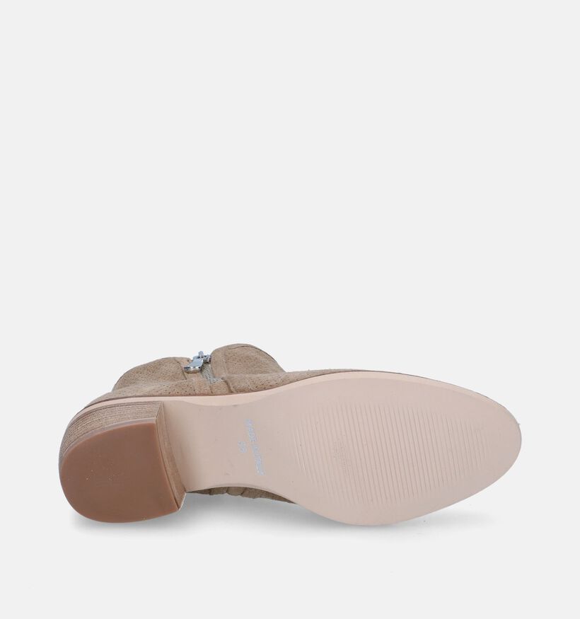 Signatur Bottines à talons en Taupe pour femmes (340790)