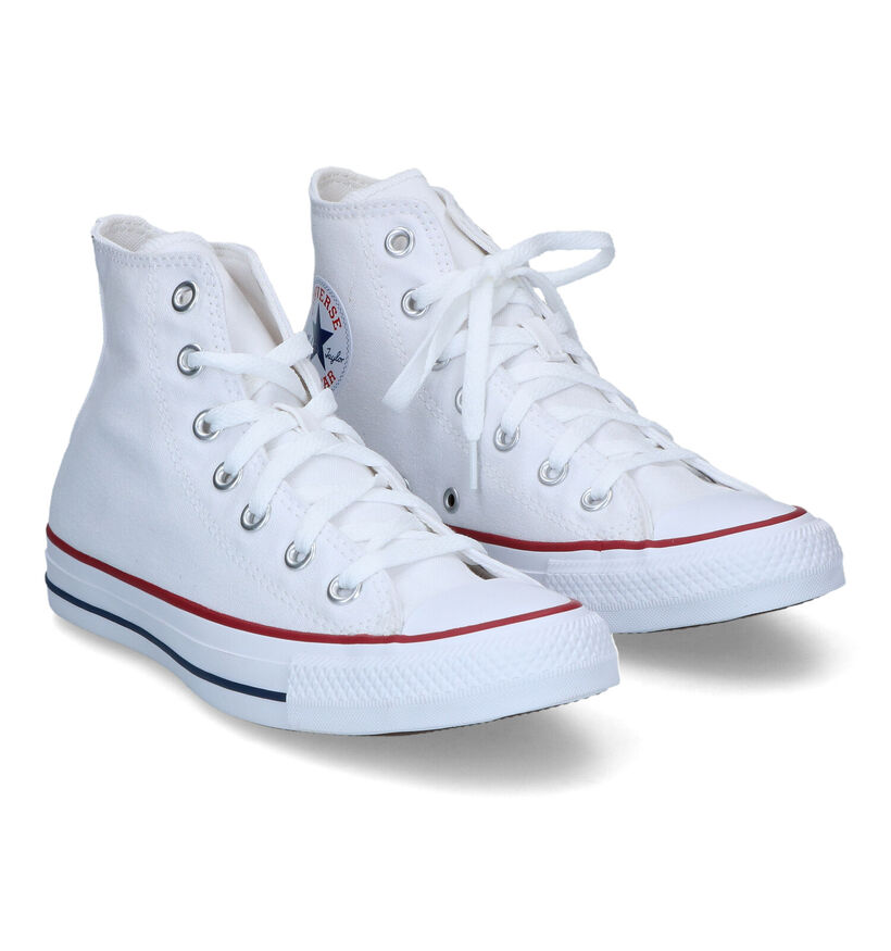 Converse CT All Star Hi Baskets en Blanc pour femmes (317442) - pour semelles orthopédiques