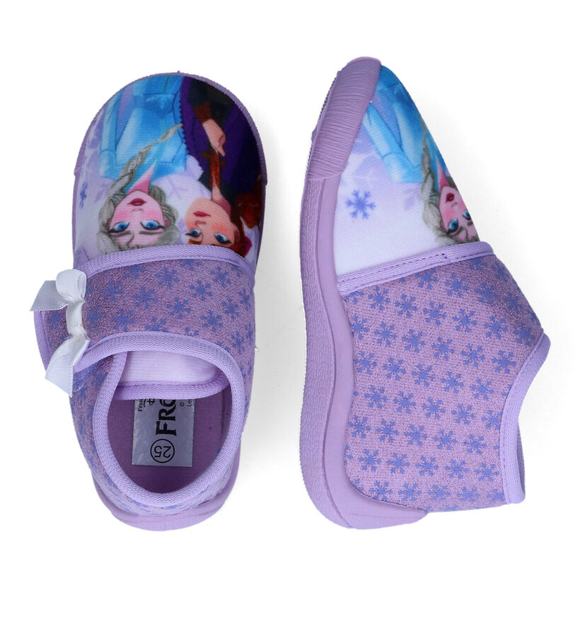 Frozen Pantoufles fermées en Violet pour filles (313631)