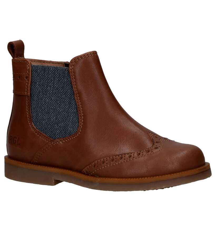 Romagnoli Chelsea Boots en Cognac en cuir (281526)