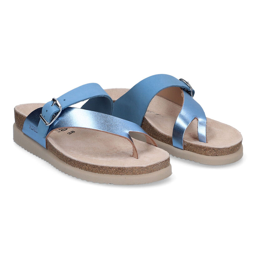 Mephisto Helen Mix Gouden Slippers in leer (306885)