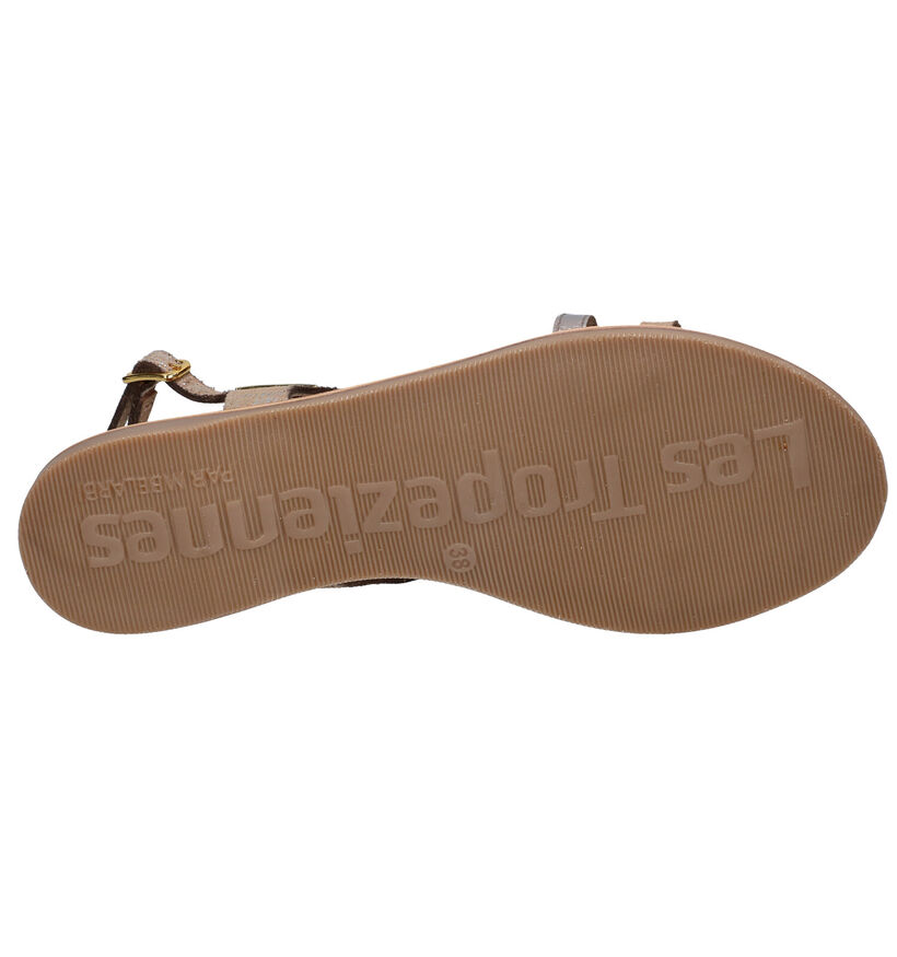 Les Tropeziennes Hanano Sandales en Bronze en cuir (274934)