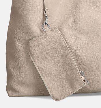 Signatur Schoudertassen Zwart/Beige/Bordeaux
