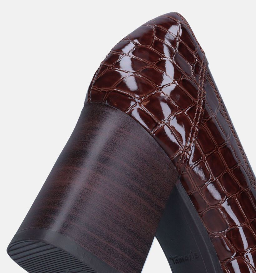 Tamaris Mocassins avec talon en Vert pour femmes (344601)