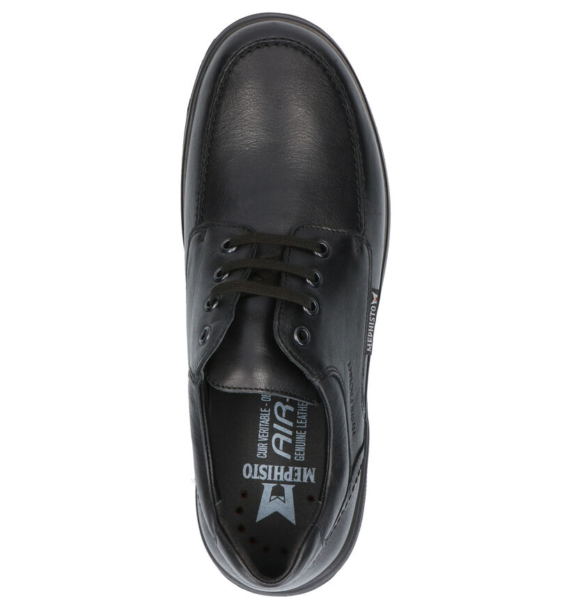 Mephisto Douk Riko Chaussures à lacets en Noir pour hommes (298246) - pour semelles orthopédiques