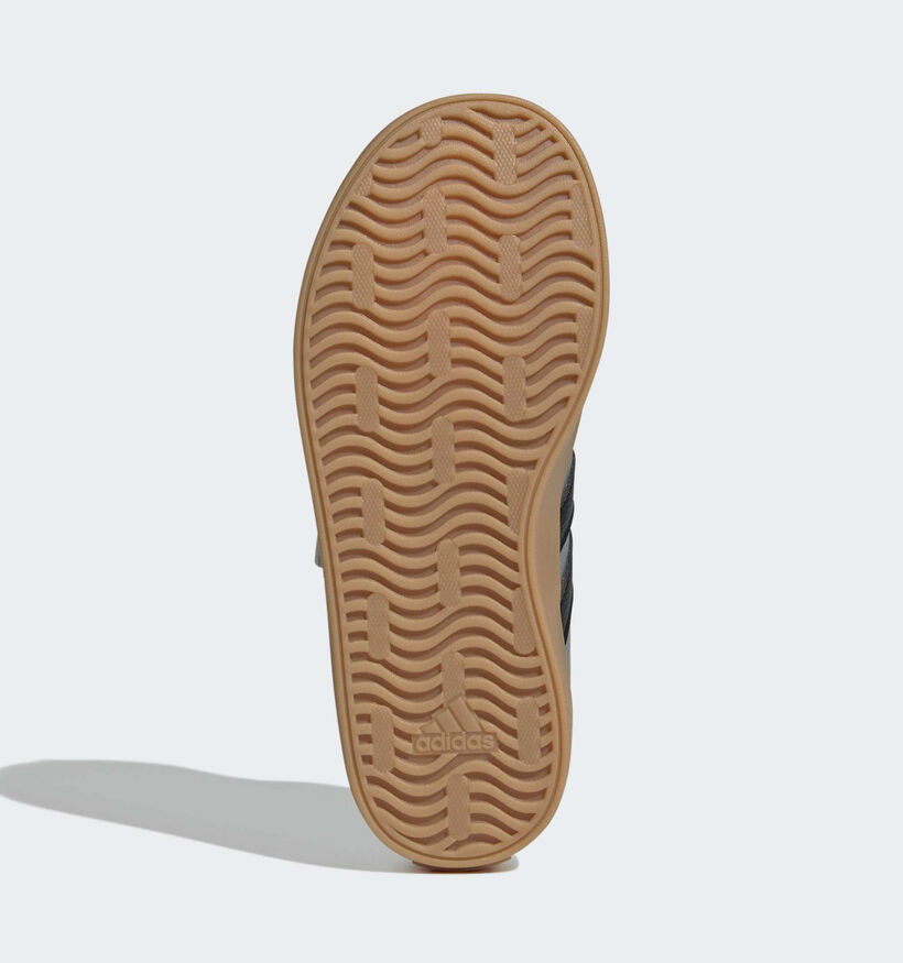 adidas VL Court 3.0 Baskets basses en Argent pour filles (366926) - pour semelles orthop&eacute;diques