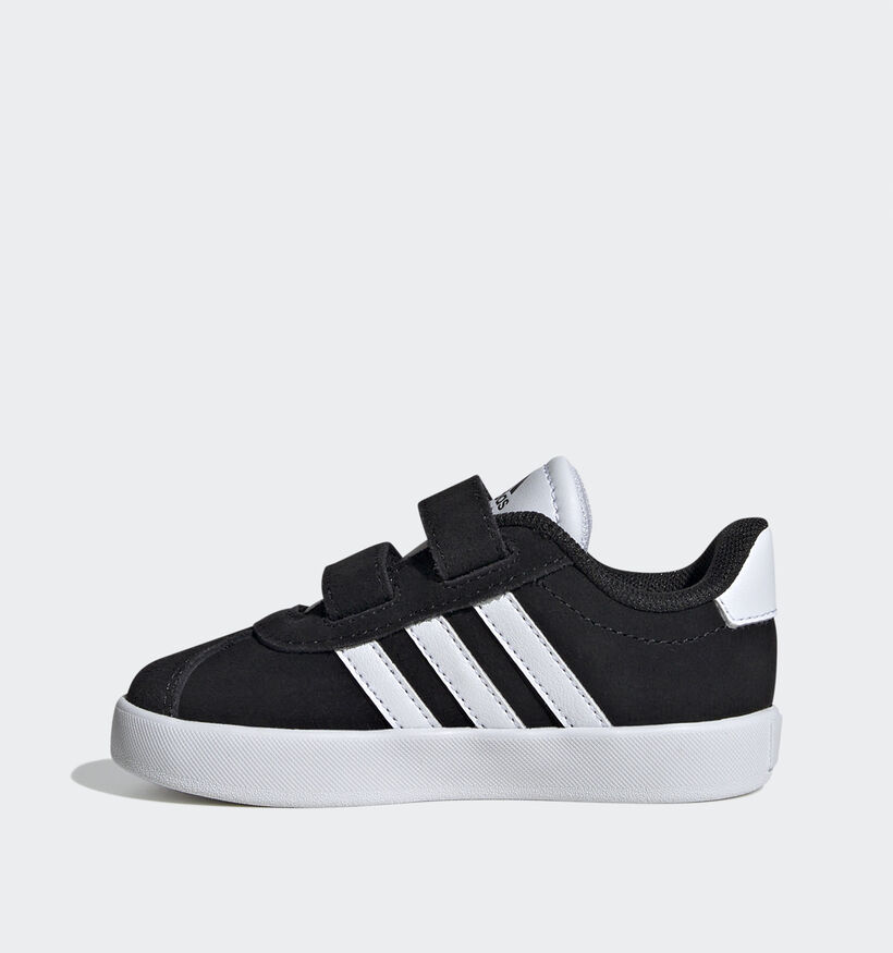 adidas VL Court 3.0 Baskets en Noir pour filles, garçons (350104)