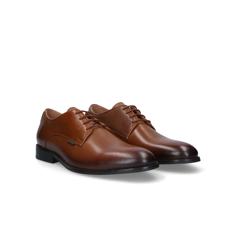 Scapa Chaussures classiques en Cognac pour hommes (324205) - pour semelles orthopédiques