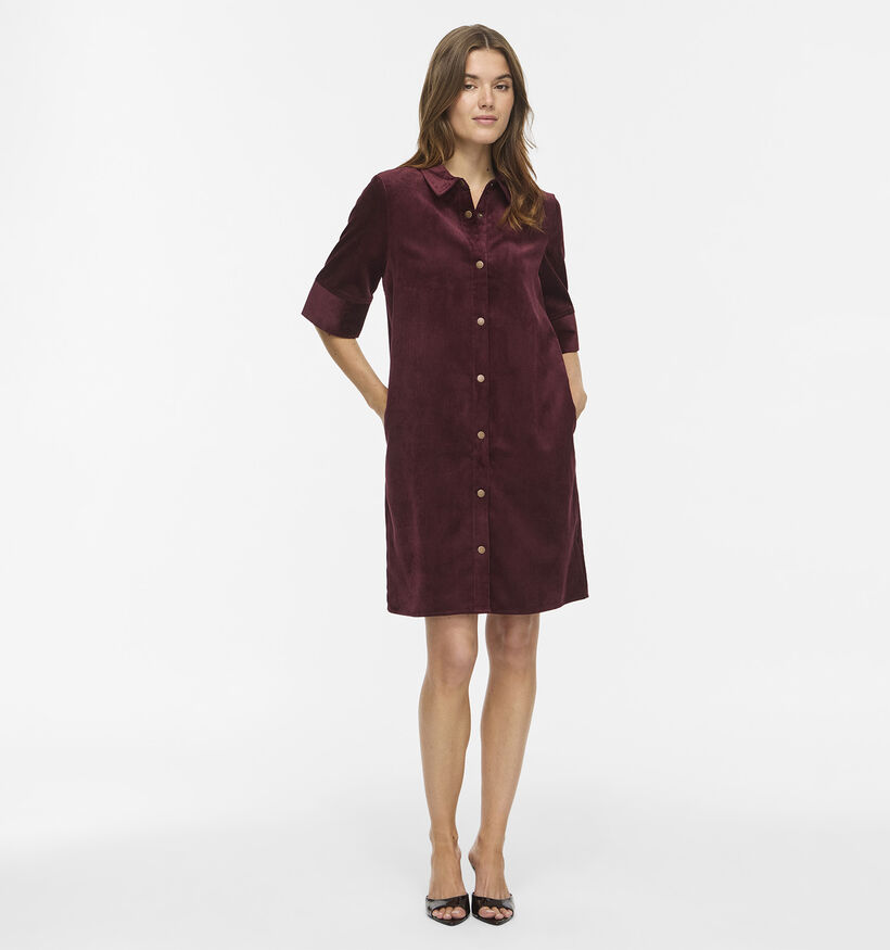 Vila Courdie Robe mi-longue en Bordeaux pour femmes (378495)