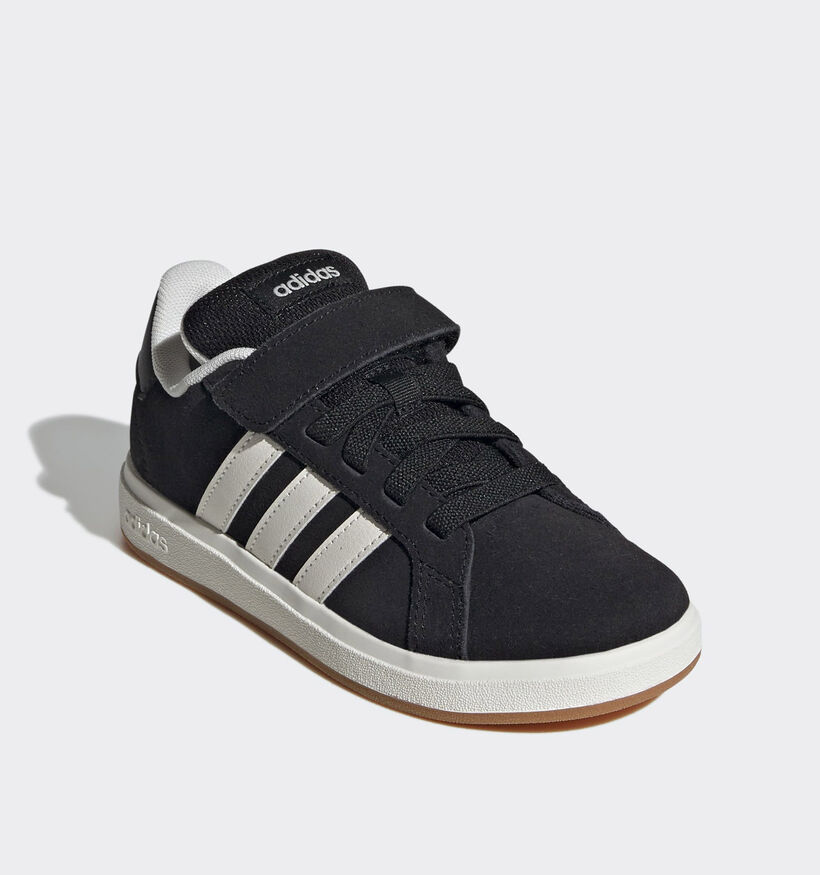 adidas Grand Court 00s Baskets en Noir pour filles, garçons (366057) - pour semelles orthopédiques