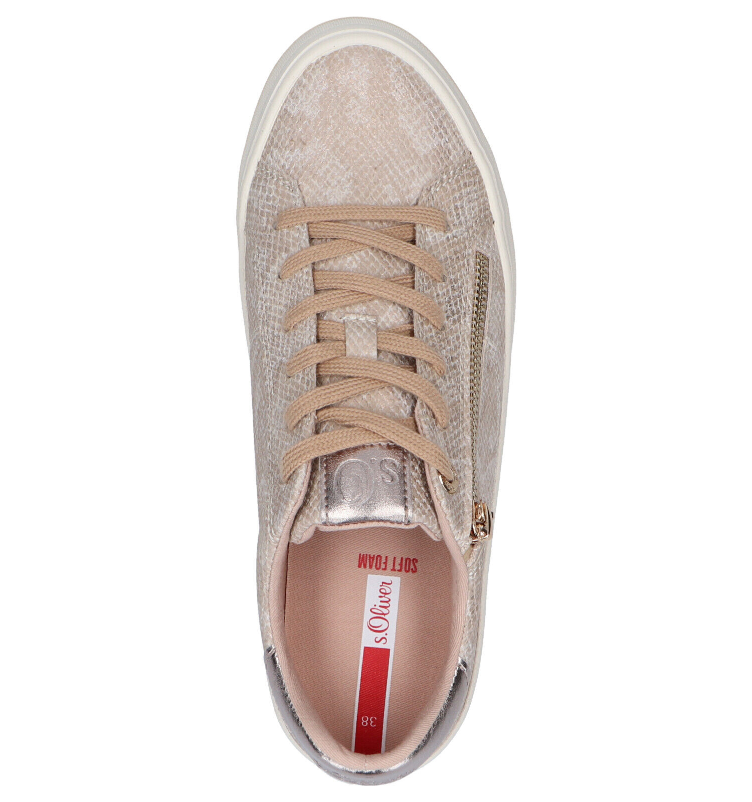 s.Oliver Gouden Lage Schoenen Dames Lage schoenen Online op