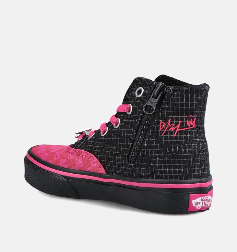 Vans Authentic 2.0 x KPop Demon Hunters Zwarte/Roze Sneakers voor meisjes, jongens (381689)