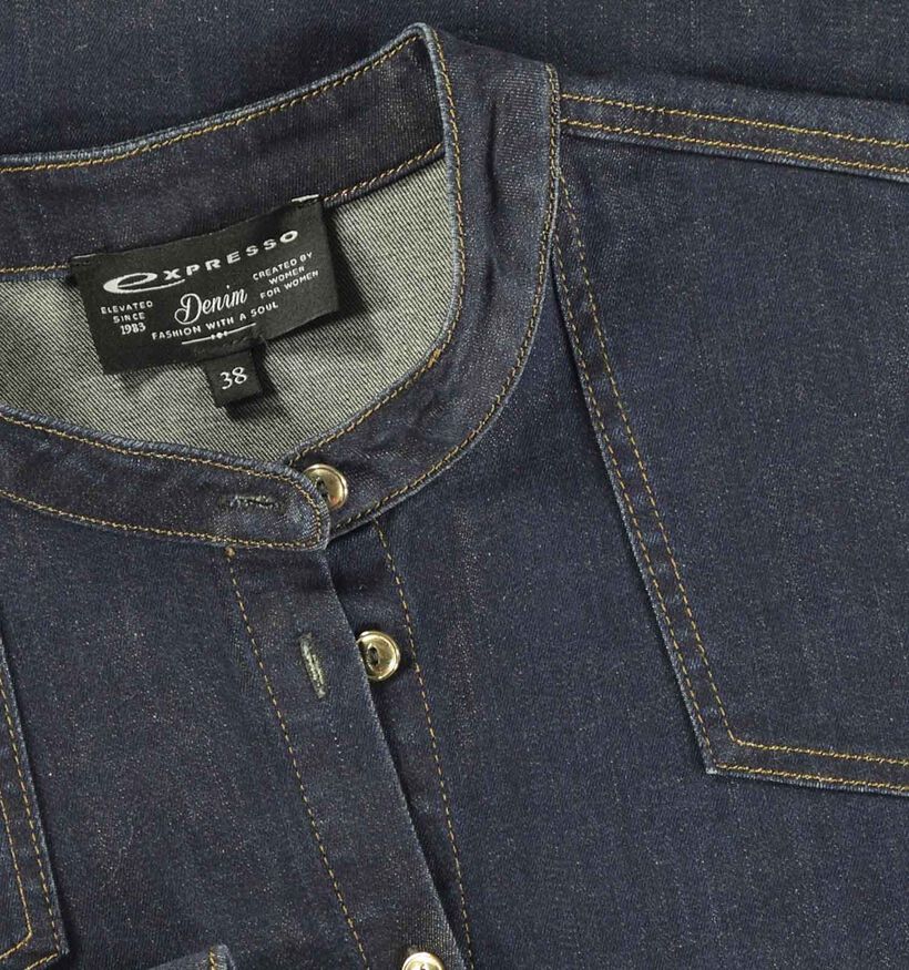 Expresso Blauw Jeans hemd voor dames (351045)
