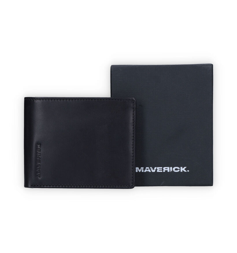 Maverick Portefeuille en Noir pour hommes (331066)