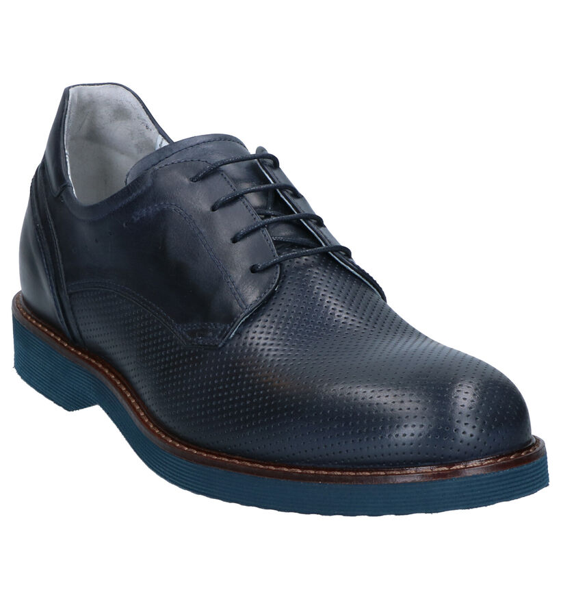 NeroGiardini Chaussures habillées en Bleu foncé en cuir (270472)