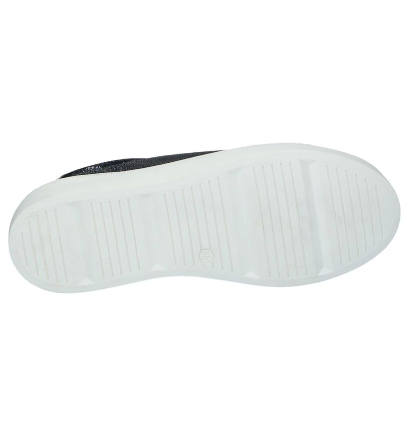 Milo & Mila Baskets basses en Bleu foncé en nubuck (232666)