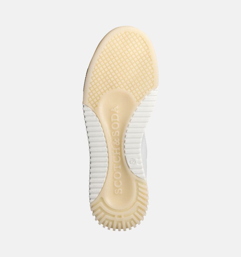 Scotch & Soda New Cup Witte Sneakers voor heren (359416) - geschikt voor steunzolen