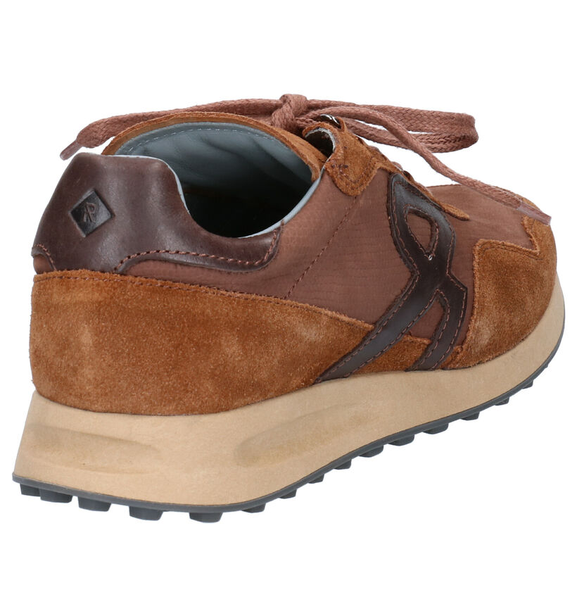 Revolte Jagger Kaki Sneakers in leer (254822)