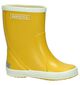 Bergstein Rainboot Bottes de pluie en Jaune pour filles, garçons (180420) - pour semelles orthopédiques