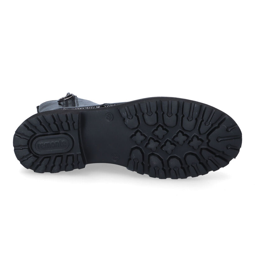 Remonte Witte Veterboots voor dames (312338) - geschikt voor steunzolen