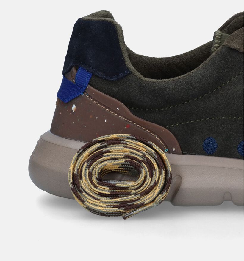 Jeep Tabasco Kaki Veterschoenen voor heren (330965) - geschikt voor steunzolen