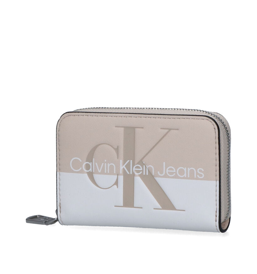 Calvin Klein Accessories Porte-monnaie zippé en Noir en simili cuir (311152)
