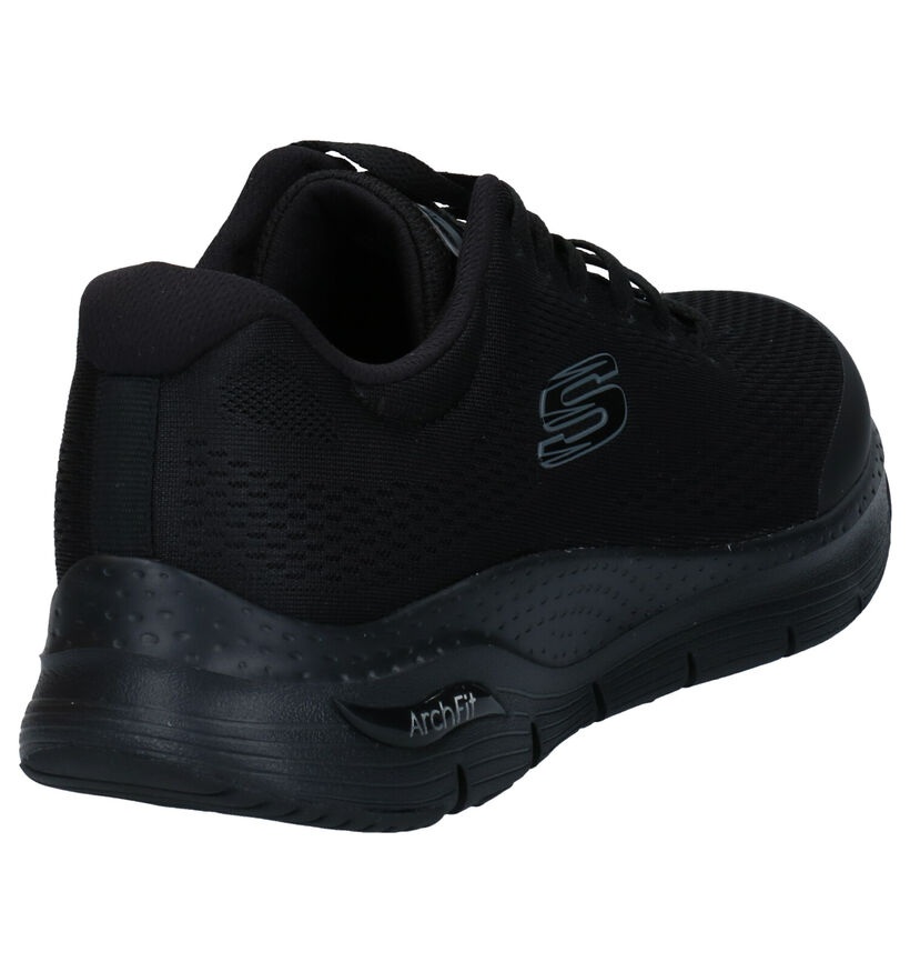 Skechers Arch Fit Baskets en Noir pour hommes (328061) - pour semelles orthopédiques