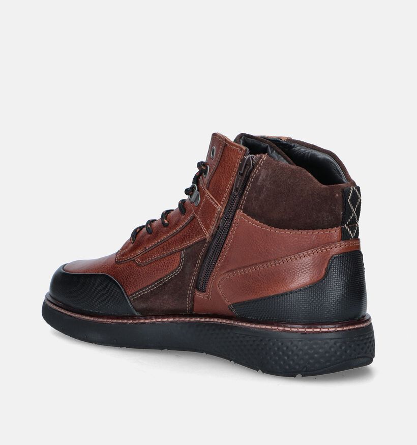 Australian Bezos Cognac Boots voor heren (346958) - geschikt voor steunzolen