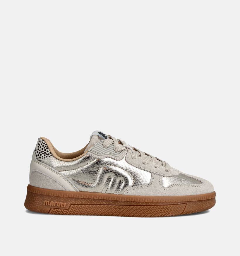 Maruti Yale Gouden Sneakers voor dames (365245) - geschikt voor steunzolen
